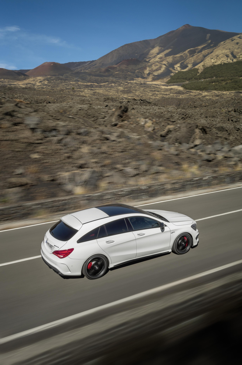 Illustration for article titled Yes, Yes, Yes: The Mercedes-Benz CLA45 AMG Wagon Is Here
